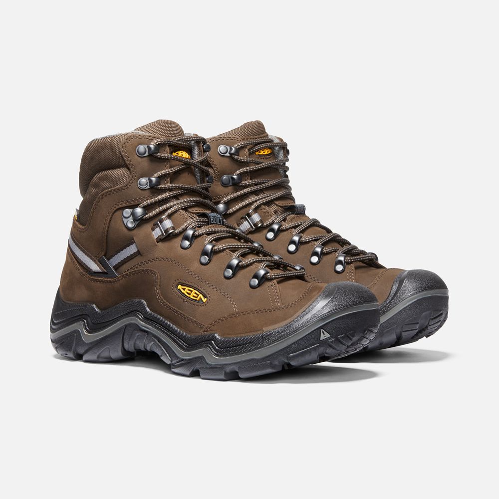 Bottes de Randonnée Keen Homme Marron | Durand Ii Mid Wp Wide | QNOHV-6283